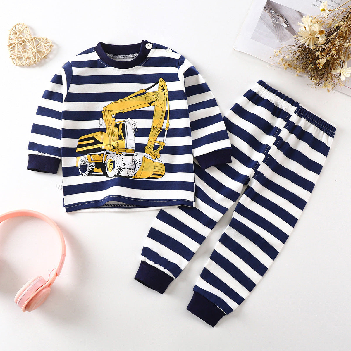 Autumn And Winter Underwear Suit Cotton New Men And Women