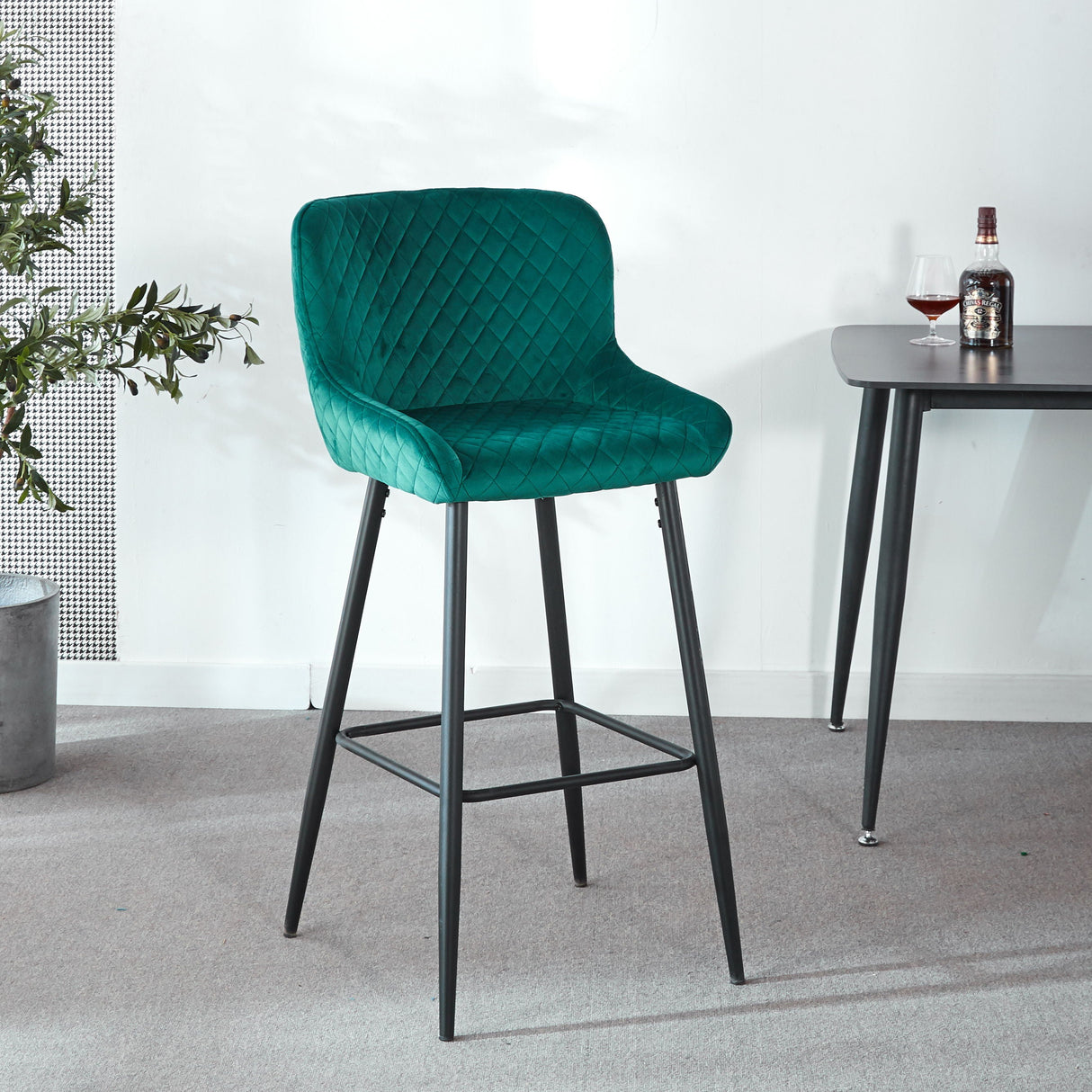 Ergonomic Counter Height Bar Stool (Set of 2) by Couch.com