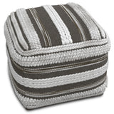 Sommer - Handcrafted Square Pouf by Couch.com
