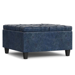 Harrison - Upholstered Coffee Table Storage Ottoman by Couch.com
