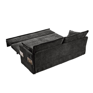 Pull Out Sofa Bed, Convertible Sleeper Sofa Couch, Side Storage, And USB / C - Type Charging Ports Chair