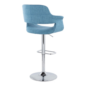 Vintage Flair - Mid Century Modern Adjustable Barstool (Set of 2) by Couch.com