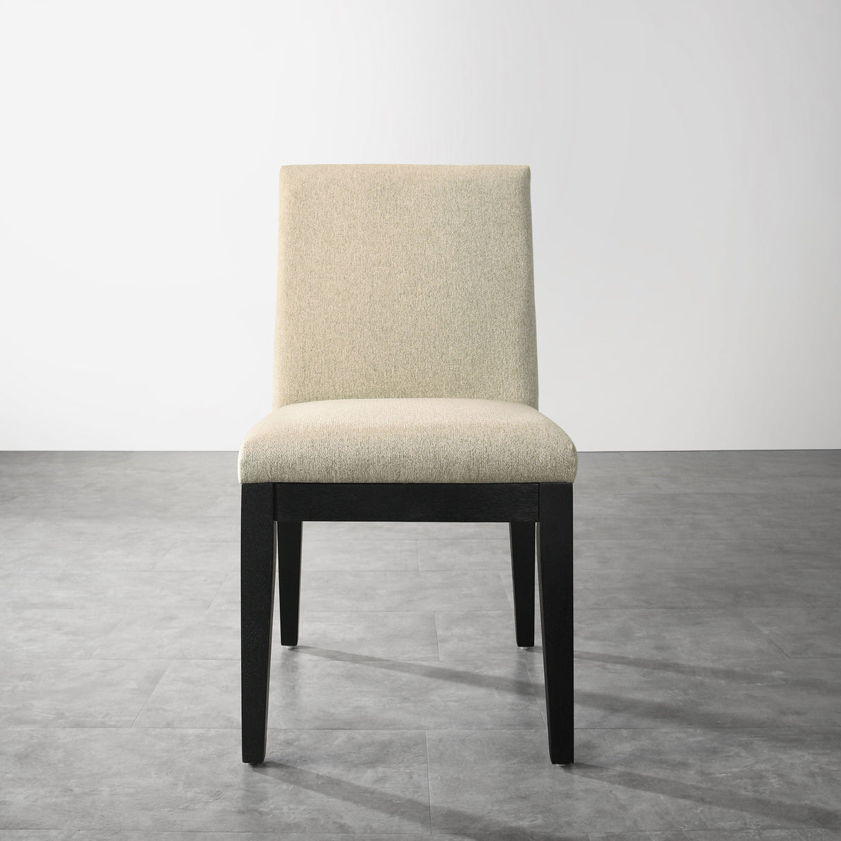 Roundhill Furniture - Rocco Contemporary Solid Wood Dining Chairs (Set of 2) - Beige by Couch.com