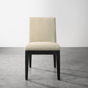 Roundhill Furniture - Rocco Contemporary Solid Wood Dining Chairs (Set of 2) - Beige by Couch.com