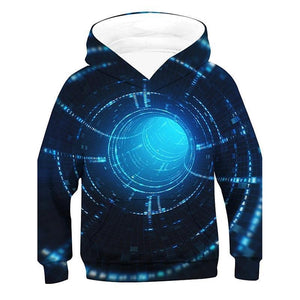 3d Visual Deception Digital Printing Children's Sweater