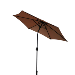 9' Pole Umbrella With Carry Bag - Taupe by Couch.com