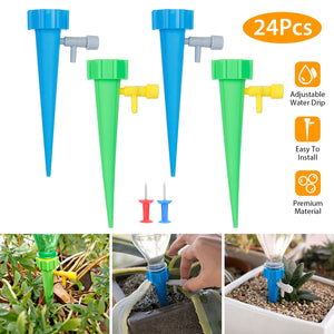 24Pcs Plant Watering Spikes Self Watering Devices by DirectDeals