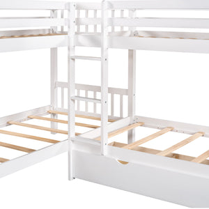 L Shaped Bunk Bed With Drawers by Couch.com