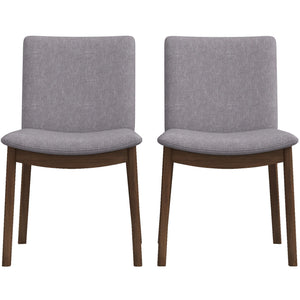Laura - Mid-Century Modern Solid Wood Dining Chair (Set of 2) by Couch.com