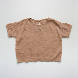 Fashion Children's And Girls' Top Short Sleeve