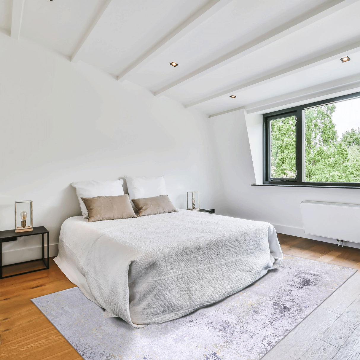 Maval - Abstract Washable Area Rug by Couch.com