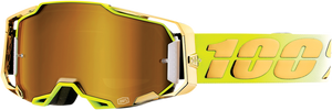 100% Armega Goggles - FeelGood - True Gold 50005-00007
