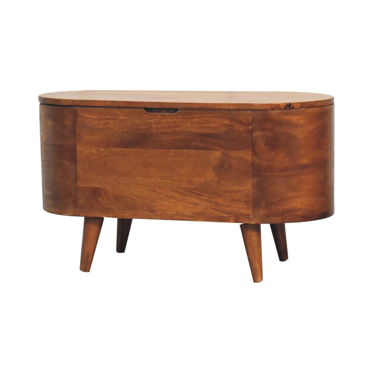 Rounded Lid Up Blanket Box by Couch.com