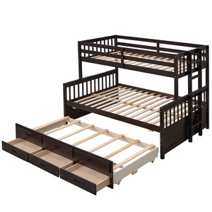 Bunk Bed With Twin Size Trundle And Drawers by Couch.com