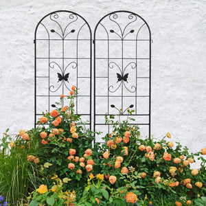 Garden Metal Trellis Rustproof Trellis For Climbing Plants Outdoor Flower Support by Couch.com