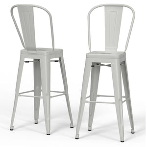Fletcher - Handcrafted Metal Stool (Set of 2) by Couch.com