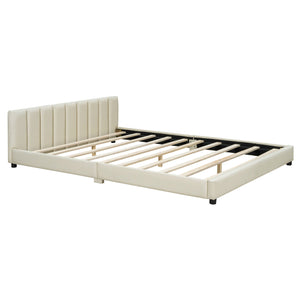 Upholstered Platform Bed, Mother & Child Bed by Couch.com