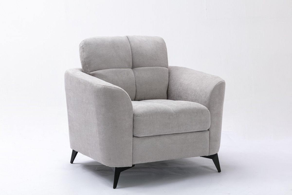 Callie - Woven Fabric Chair by Couch.com