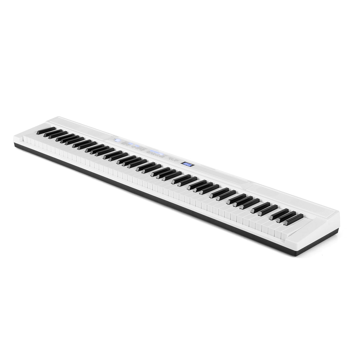 88-Key Electric Piano Keyboard with Adjustable Stand and  Portable Bag-White