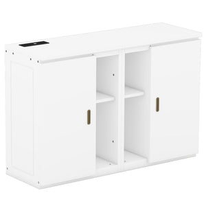 Murphy Bed With Shelves, Cabinets And USB Ports by Couch.com