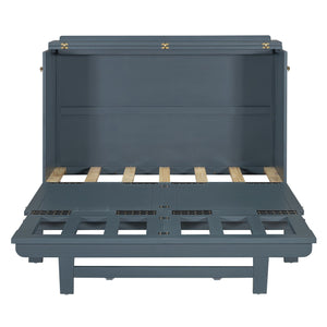 Murphy Bed With Large Drawer, USB Ports And Outlets by Couch.com