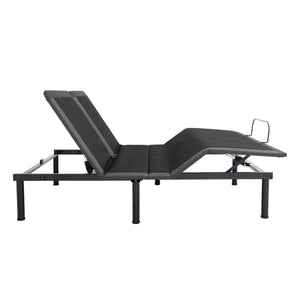 Refresh - 12" Queen Size Flex Head Memory Foam Hybrid Mattress And Adjustable Base Bundle - Blue by Couch.com