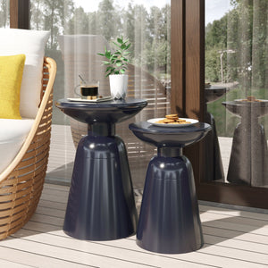 Serenita - Outdoor Side Tables With Flared Design (Set of 2) by Couch.com