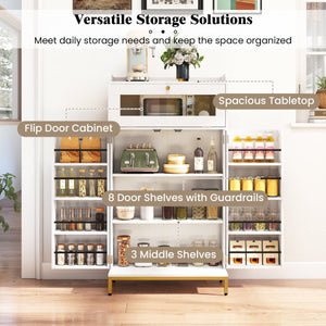 High Back Portable Camping Chair with Compact Carry Bag and Pillow-Black