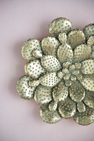 Resin Succulent Wall Plaque by Couch.com