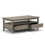 Warm Shaker - Handcrafted Table by Couch.com