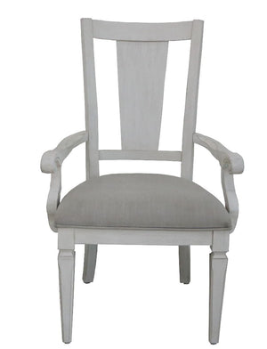 Katia - Arm Chair (Set of 2) - Light Gray / White by Couch.com