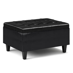 Harrison - Upholstered Coffee Table Storage Ottoman by Couch.com