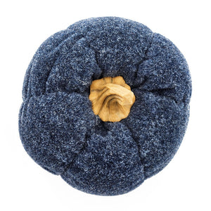 Pumpkin Ornament Decor For Holiday Harvest Festival Fall Festival & Thanksgiving (Set of 3) - Blue by Couch.com