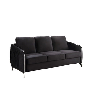 Hathaway - Velvet Fabric Sofa Set by Couch.com