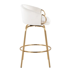 Claire - Contemporary & Glam Counter Stool (Set of 2) by Couch.com
