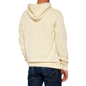 100% Icon Pullover Hoodie - Chalk - Large 20029-00007