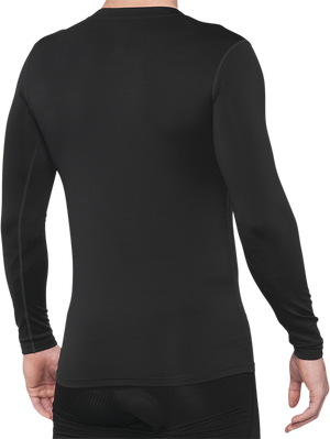 100% Basecamp Jersey - Long-Sleeve - Black - XL 40045-00003