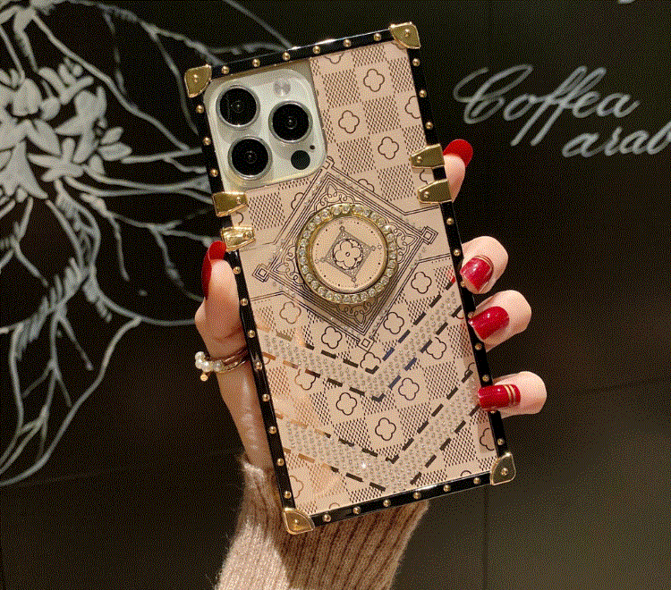 Luxury Flower Glitter Diamond Phone Case For iPhone