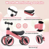 4 Wheels Baby Balance Bike Toy-Blue