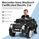 12V Licensed Mercedes-Benz Kids Ride On Car-Black