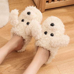 Couples Winter Pack Heel Cotton Shoes Women's  Mens Slipper Winter Shoes New Fashion Casual Fur Plush Slides Winter Slippers For Women House Slippers Fluffy Soft Comfy Fuzzy Slippers Faux Fur Plush Anti-Skid Slippers