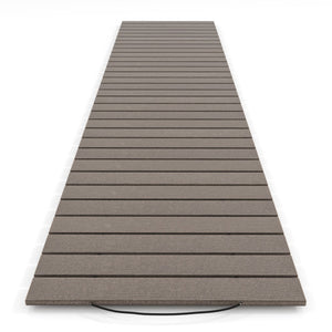 8 Ft Outdoor Garden Pathway Patio Roll Out Straight Walkways with Metal Wire Connection-M