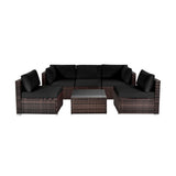 8 Pieces Patio Lounge Set: Comfort and Style Combined
