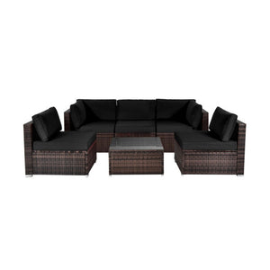 8 Pieces Patio Lounge Set: Comfort and Style Combined