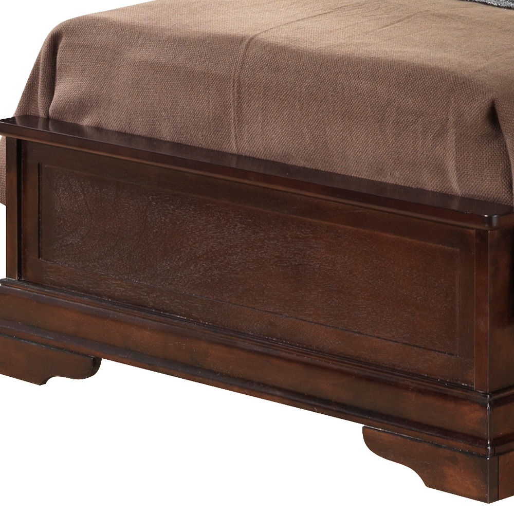 Sleigh Bed With Low Footboard by Couch.com