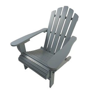 Outdoor Or Indoor Adirondack Chair - Walnut by Couch.com