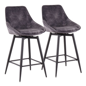 Diana - Contemporary Counter Stool (Set of 2) by Couch.com