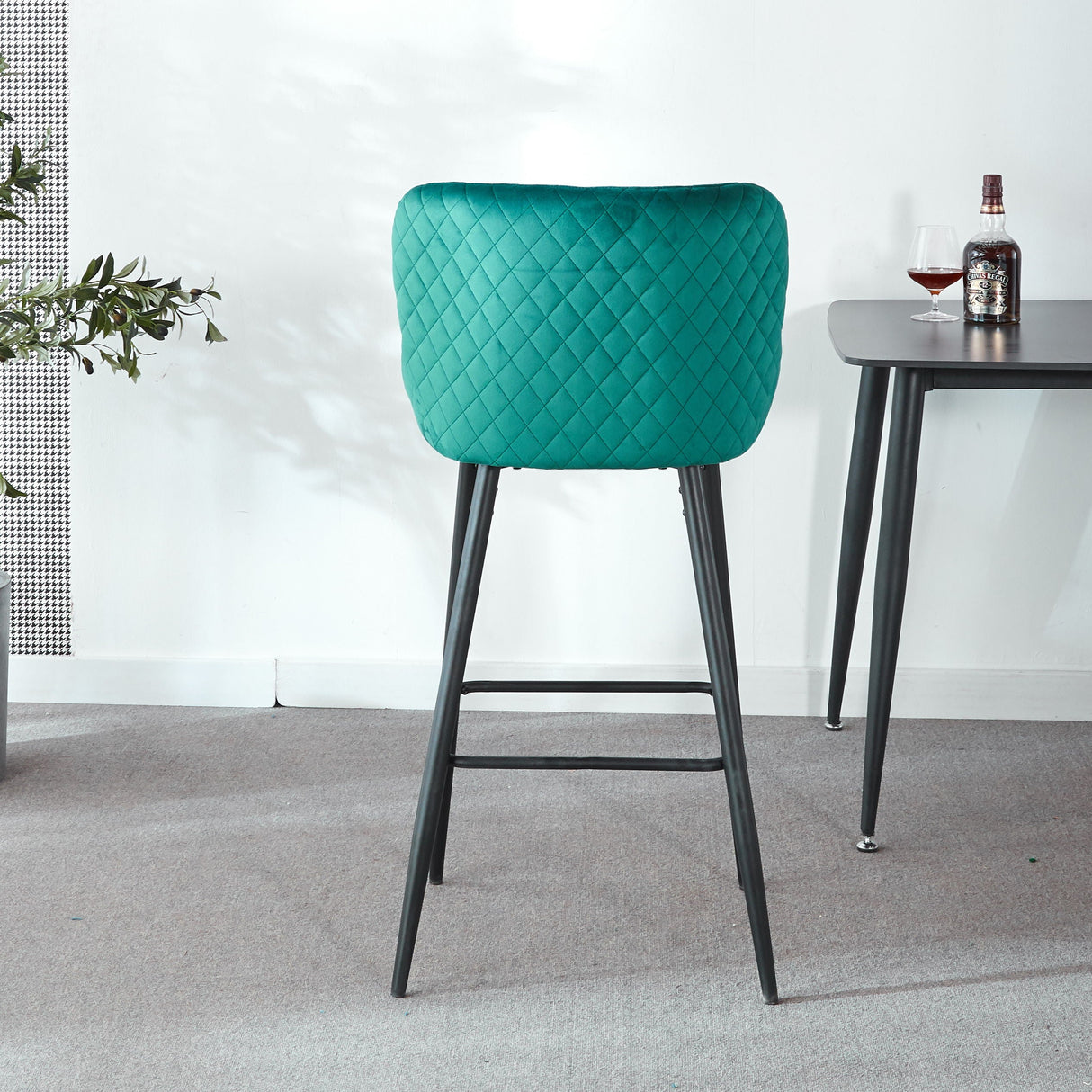 Ergonomic Counter Height Bar Stool (Set of 2) by Couch.com