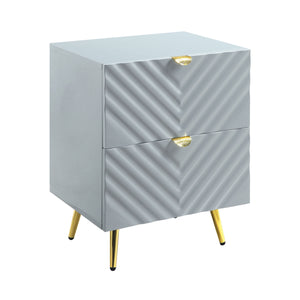 Gaines - High Gloss Nightstand by Couch.com