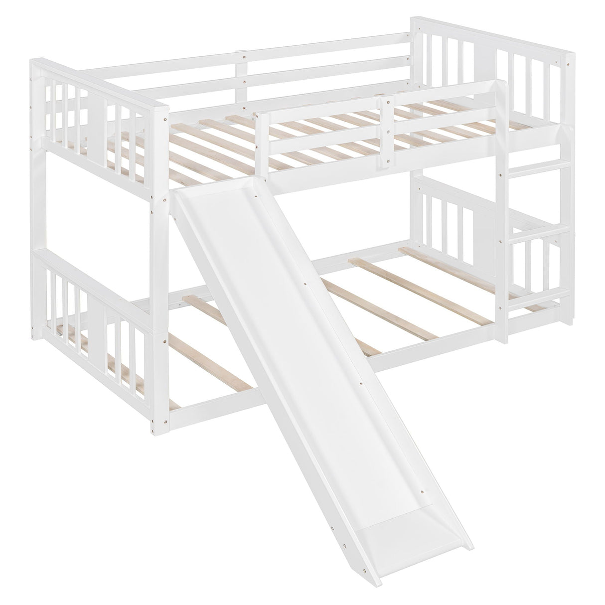 Bunk Bed With Convertible Ladder And Slide by Couch.com